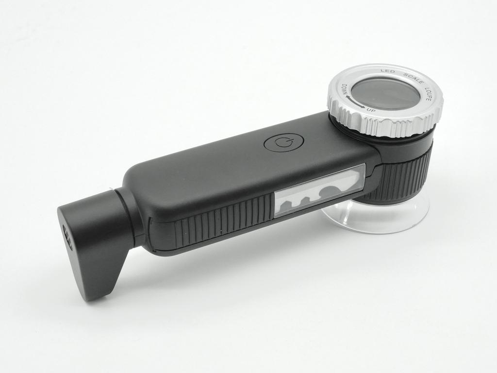 Rechargeable 30X Handheld Magnifying Glass with Led Lights Illuminated Magnifier 3 Light Modes Scale Jewelry Loupe for Seniors