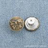 Adjustable No-Sew Detachable Metal Jeans Buttons – Flat Bottom, Nail-Free, Resizes Waistbands Effortlessly