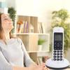 Handset Cordless Phone with Caller ID Call Waiting Call Blocking Full Duplex Speakerphone Backlit Display Big Buttons for Elderly