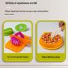 Cross-Border Kids' Fruit Cutting Toy Set: Simulation Veggie & Fruit Basket with Role-Playing Pizza Kitchenware for Boys & Girls