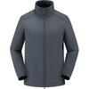 Unisex Windproof & Waterproof Softshell Jacket with Stand-up Collar - Custom Logo Embroidery Available