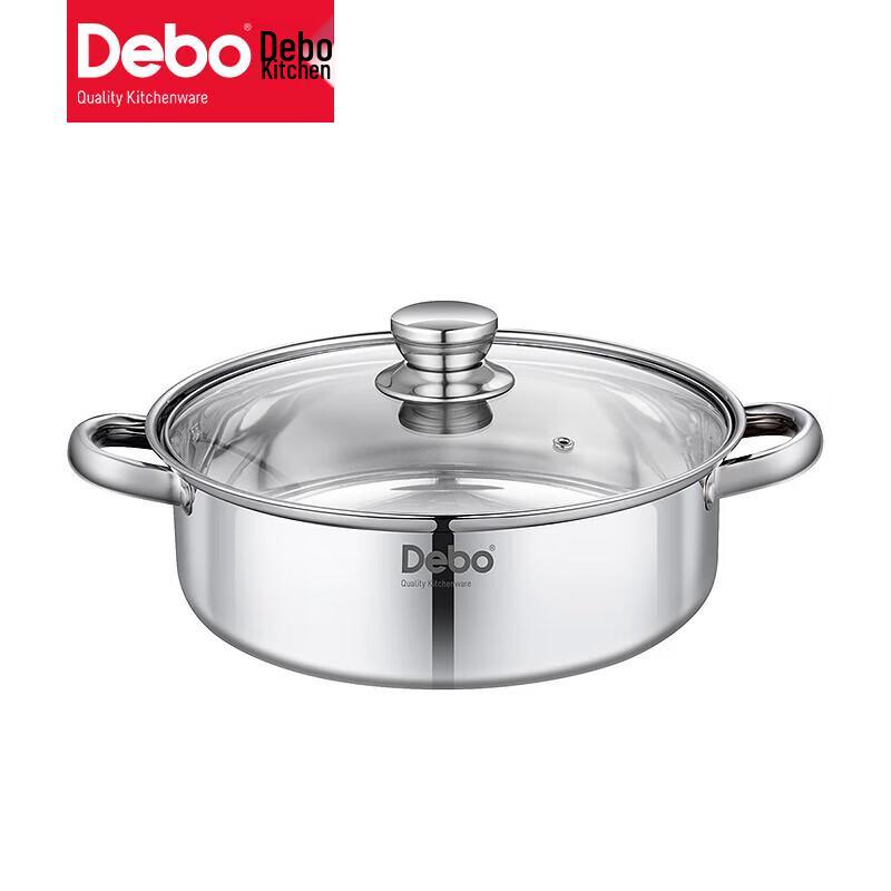 Debo Baily Stainless Steel Soup & Steamer Pot