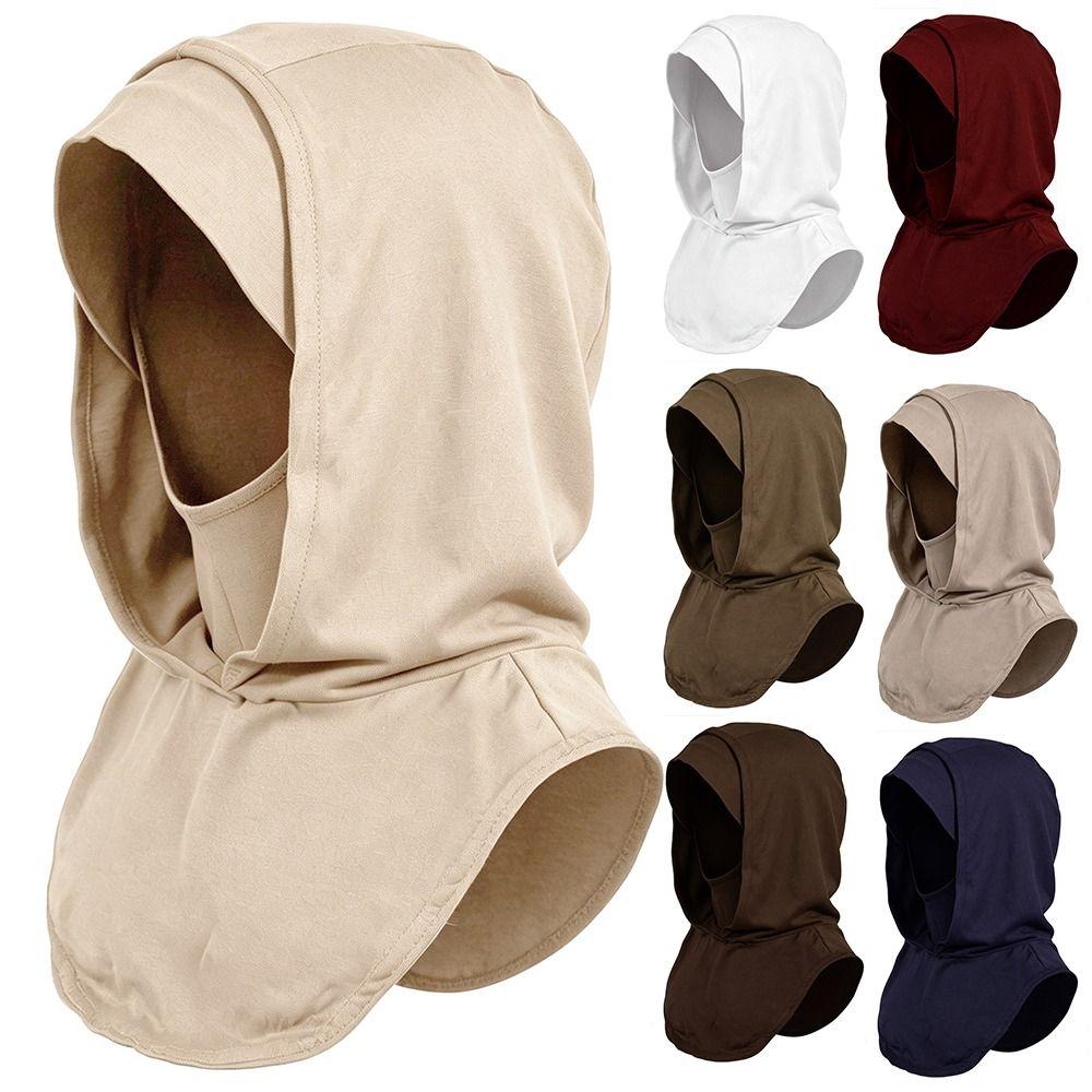 Elastic Sun Protection Hat All-in-one Wide Brim Hat Durable Neck Cover Hat