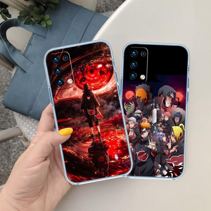 Naruto Akatsuki Transparente Handyhülle für Motorola Moto G40 G04 G05 One Ace Action Fusion + Plus Hyper Makro-Sicht Zoom