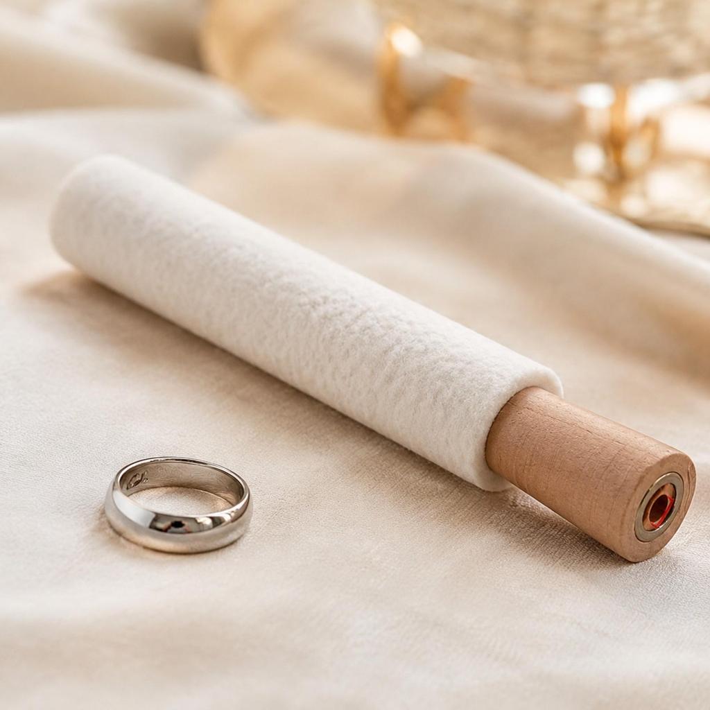 Cylindrical Jewelry Inner-Hole Polishing Rod Rounded Tip Circlet and Bracelet