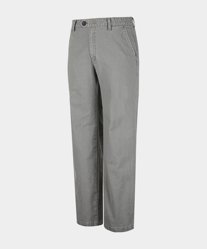BIRBANTE Garment-Washed Spandex Chino Pants - Greige