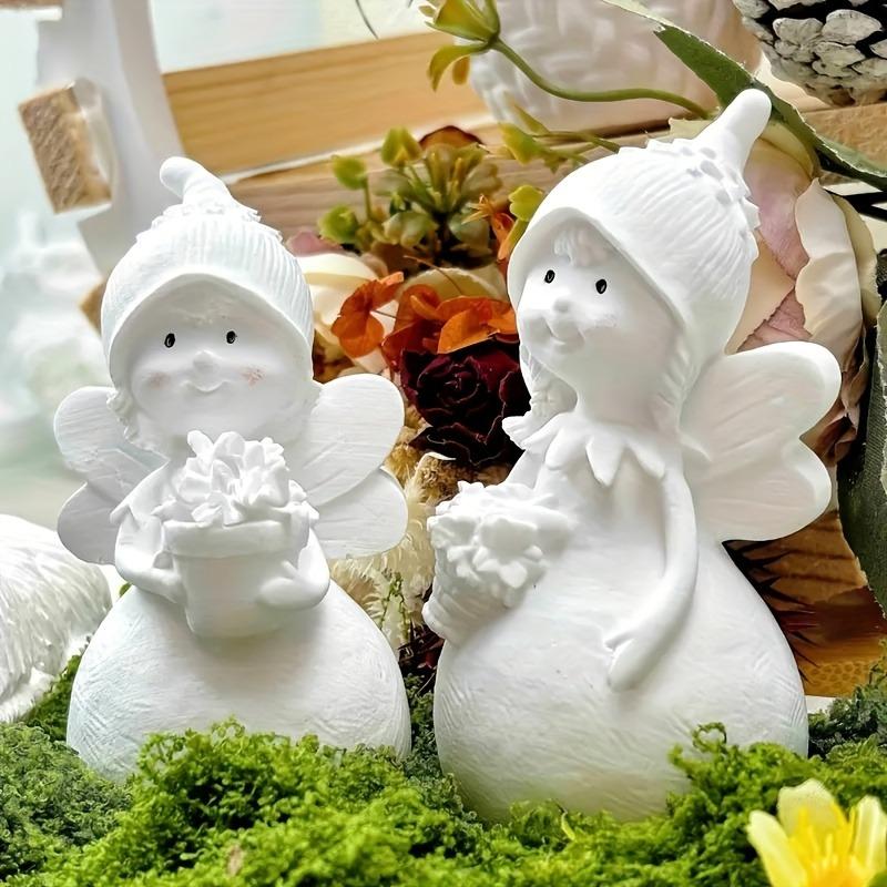 2026 Angel Fairy Flower Holder Mold Suitable For Plaster,Resin,Concrete Candle Making,Home Decor Crafts,Desktop Decoration Mold