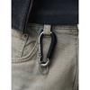 SCALETTO BLACK RSM015 Western Black Hide Keyring
