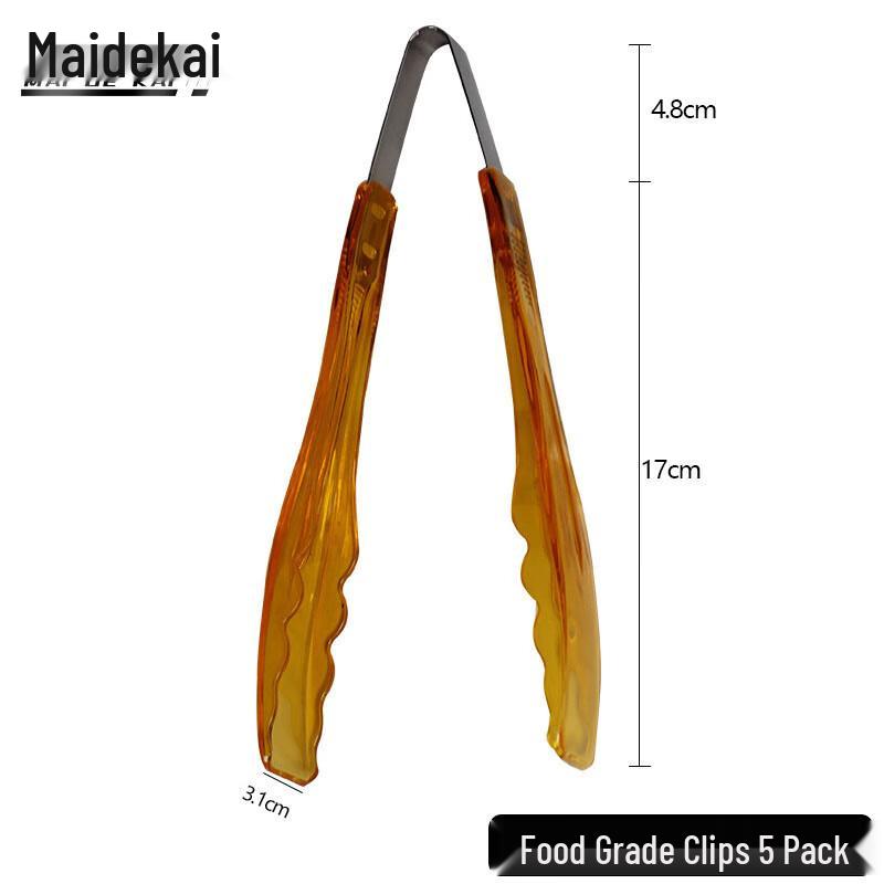

Maidekai Food Grade Multi-Purpose Plastic Serving Clips Standard