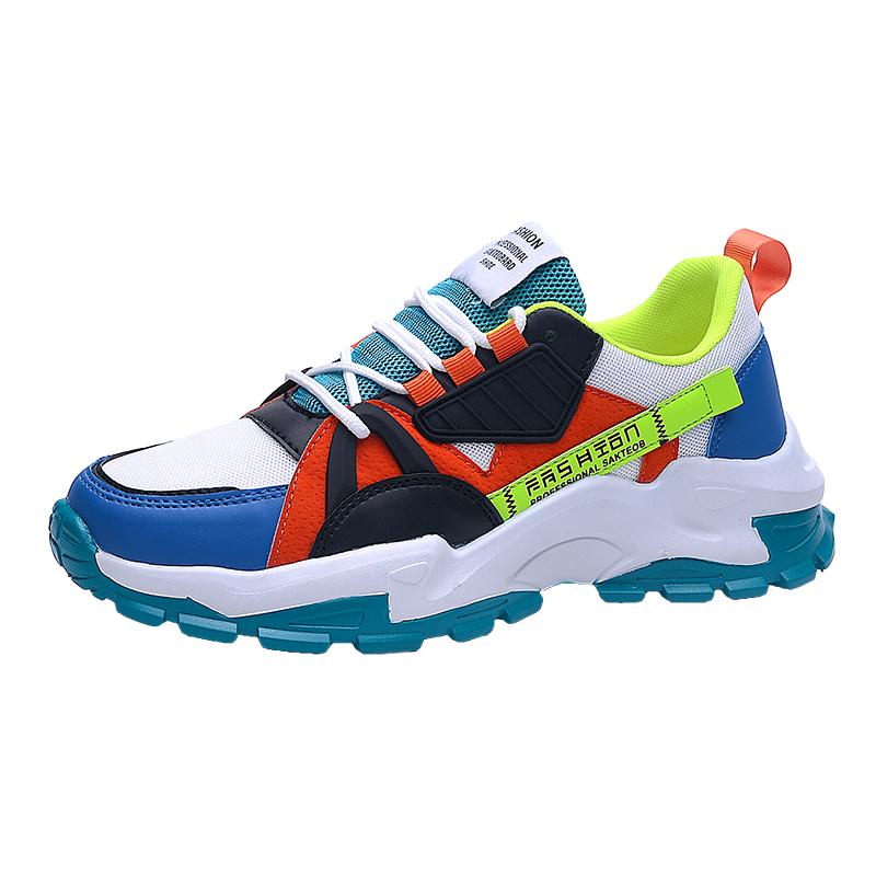 Fashion Four Seasons Matching Color Daddy Shoes Men's Sports Casual Shoes Trend Men's Running Shoes