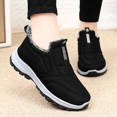 Snow Women's Boots Soft Women Shoes Slip On Woman Shoes 2025 Trend Ankle Boots Platform Casual Botas Mujer Winter Ladies Boots