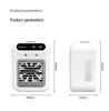Portable Desktop Mini Air Conditioner Fan with Humidifier for Home, Dorm, and Office Use