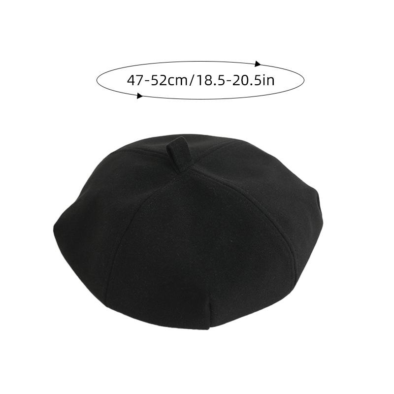 Solid Color Fashion Baby Beret Hat Spring Autumn Kids Octagonal Berets Street Toddler Girls Artist Painter Cap