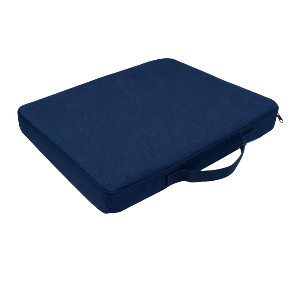 Waterproof Portable Seat Mat Cover Designed for Stadium Use with 5cm Thickness Support Built-in Handle and Full Zipper Enclosure