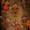 1/6Pcs Halloween Pumpkin Man Bunting Spooky Rustic Wooden Pumpkin Man Hanging Garland Table Sign Festival Ornament Decoration