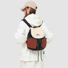 Color Block Student Schoolbag Men's Backpack Women's Large Capacity Multi-Pocket Backpack