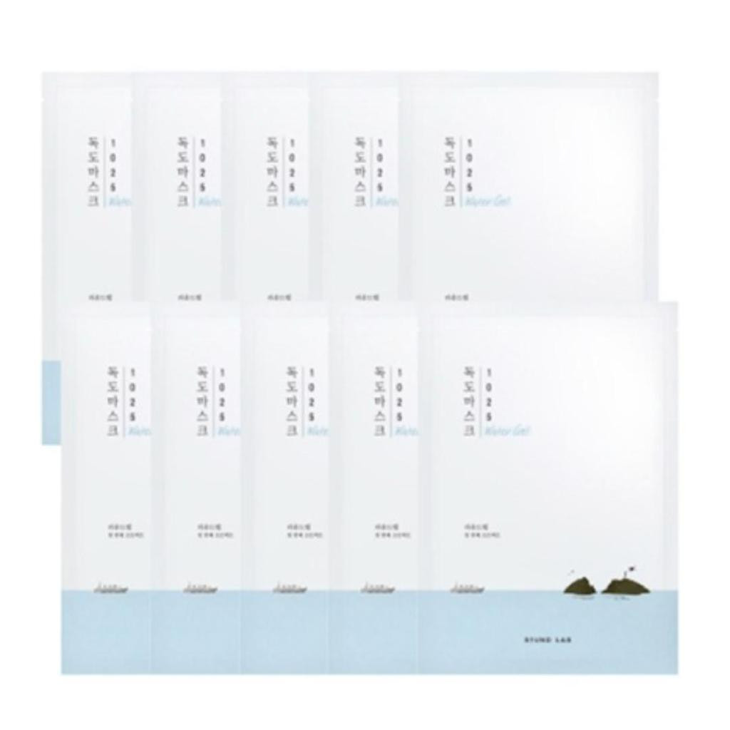 ROUND LAB 1025 Dokdo Water Gel Mask 10pcs AUTHENTIC STORE