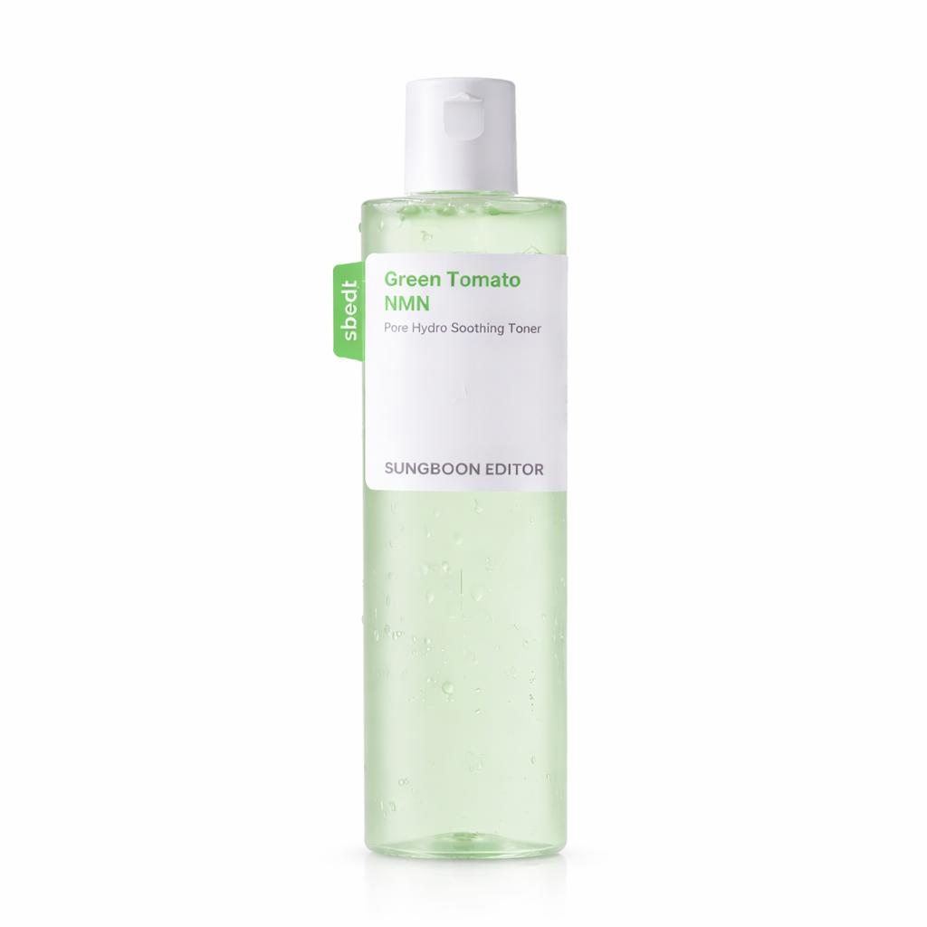 

SUNGBOON EDITOR Green Tomato NMN Pore Hydro Soothing Toner Hydrating & Pore Care 350ml x2