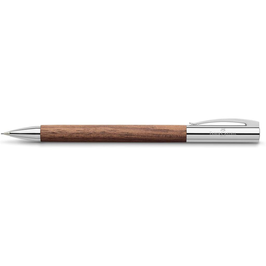 Ambition Mechanical Officially Imported FABER-CASTELL Pencil, Walnut, 0.7mm, 138531,