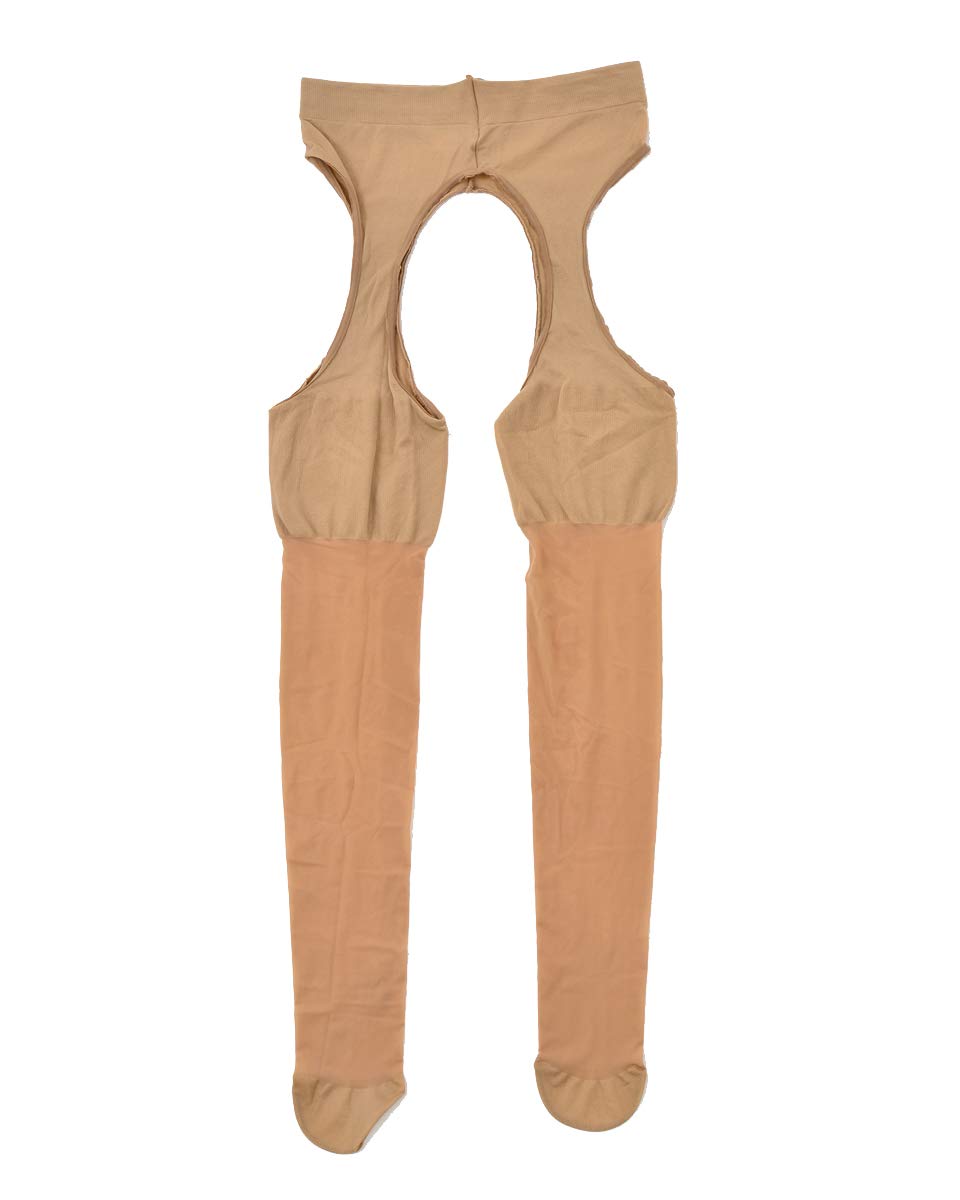 

Большой размер подвязки без трусиков, сделанной в милом [JANJAM] женском чулочно-носочном изделии, чулки, тип, Япония, колготки, бежевый, 7L-8L