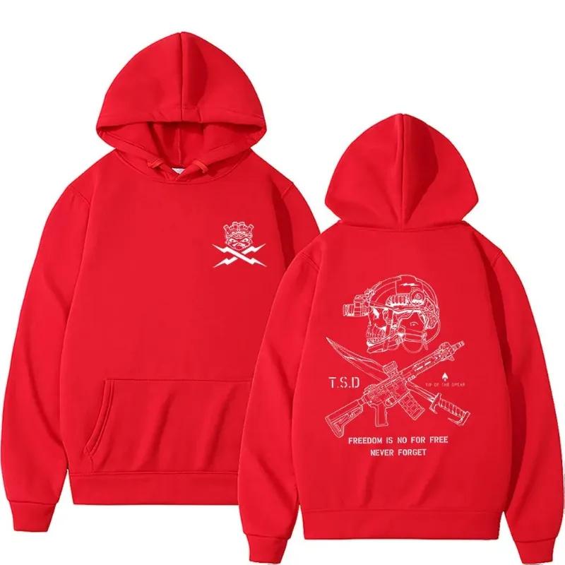2026 Cool Sparta X-ray Tactical Skull Print Hoodie Men Women Autumn Winter Daily Outdoor Casual Loose Warm Sweatshirt
