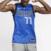 Nike Luka Doncic NBA Swingman Jersey Dallas Mavericks No. 77 Men Jersey Blue 864469-487
