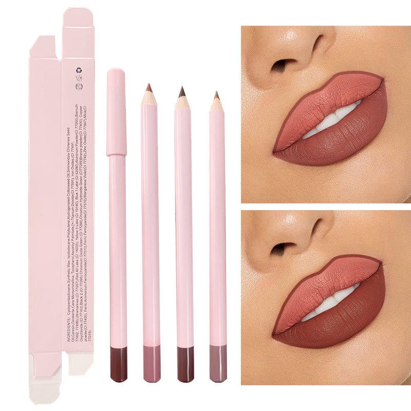 Deep Brown, Waterproof, Long-Lasting Lip Liner - 26 Colors Available.