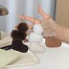 Yogodlns Kawaii Christmas Stocking Mini Boot Plush Keychain Cute Xmas Keyring Bag Charm Accessories Pendant Holiday Gift for Women