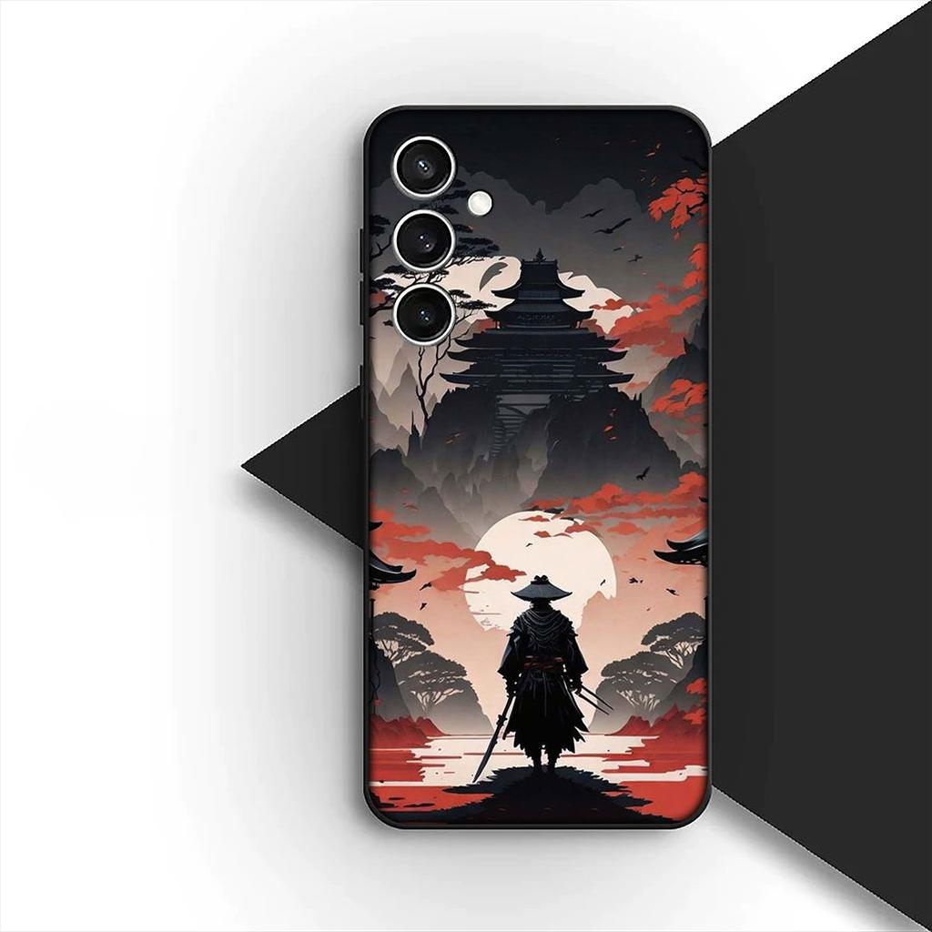 Japan Samurai Skeleton Ninja Dragon Phone Case for Apple iPhone 12 13 Pro Max Mini ProMax X XR Air XS 12Pro 13Pro Cover