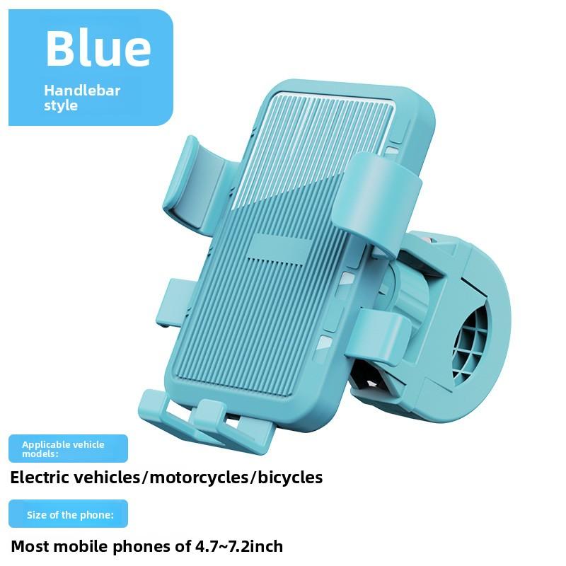 Electric vehicle phone holder, navigation bracket, universal fixed phone mount for motorcycles, bicycles, and delivery riders