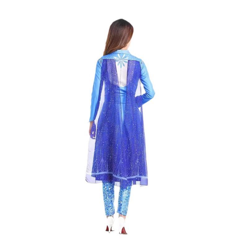 Frozen 2 Dress Adult Elsa Ice Princess Dress Elsa Full Dress Princess Anna