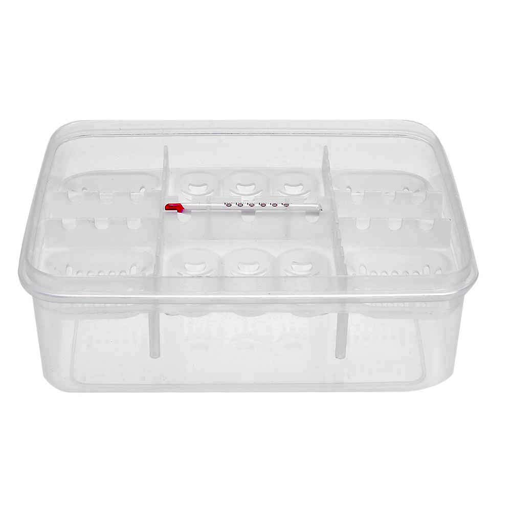 12 Grids Reptile E-egg Incubation Tray Tray Gecko Lizard Snake Eggs Incubation Insect Keeping Box Incubator Tray Breeding Tool