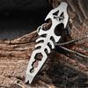 High Strengths Alloys Bottle Opener with Necklace Keychains Survival Tool for Travel and Camping