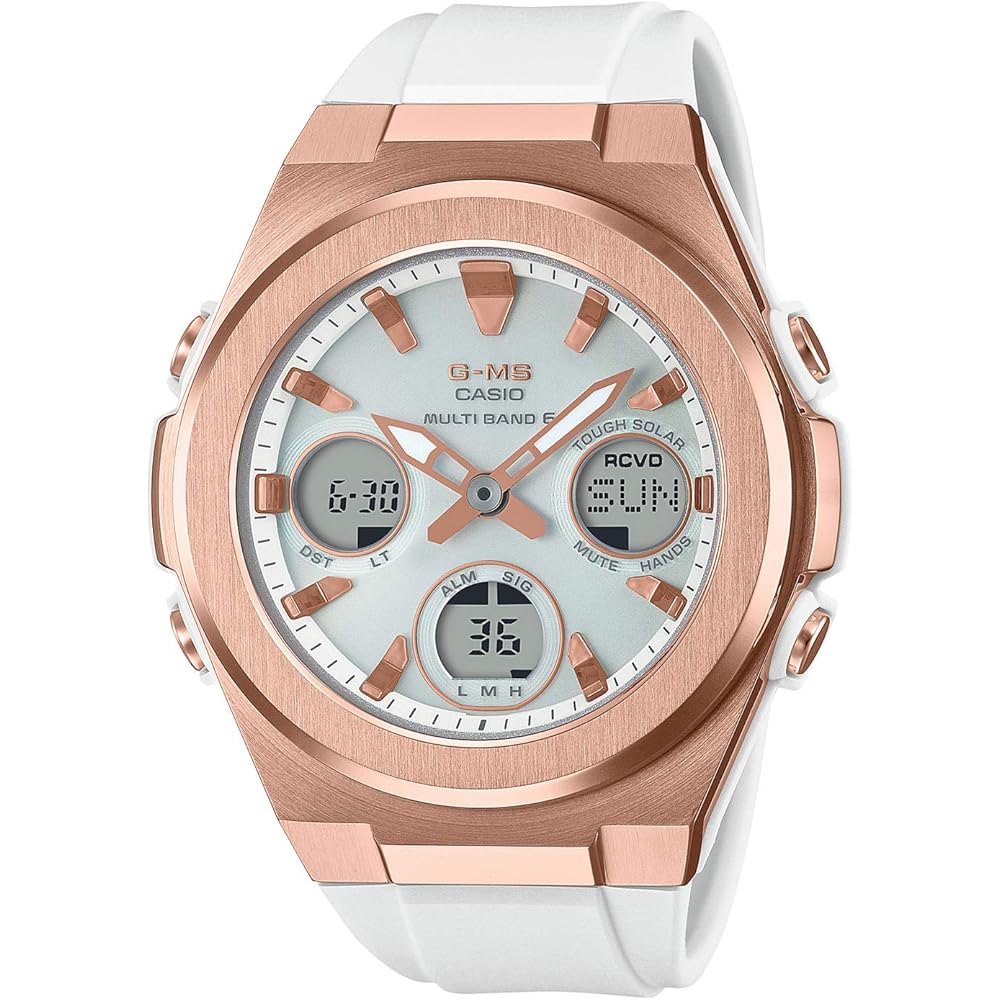 Casio Baby-G Solar Radio-Controlled Watch MSG-W600G-7AJF Women s White Color