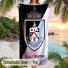 Beach Towel Burnley Football Print Custom Name Text Soft Towel for Swimming Pool