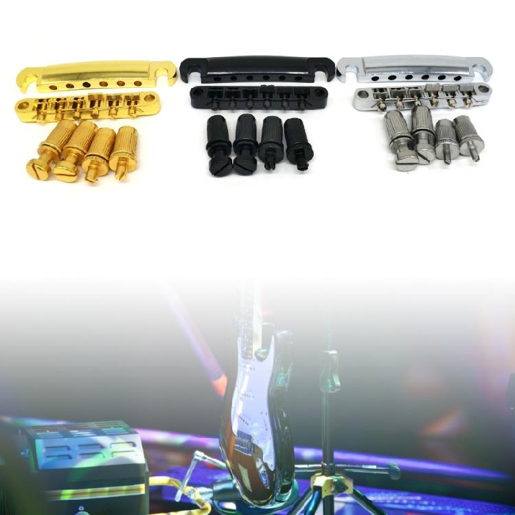 E-Gitarren-Rollensattel-Steg Tune-O-Matic Saitenhalterbolzen-Set für Gitarre