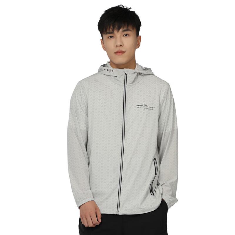 

HUMTTO Men s Outdoor Elastic Breathable Hooded Jacket 18P587A L