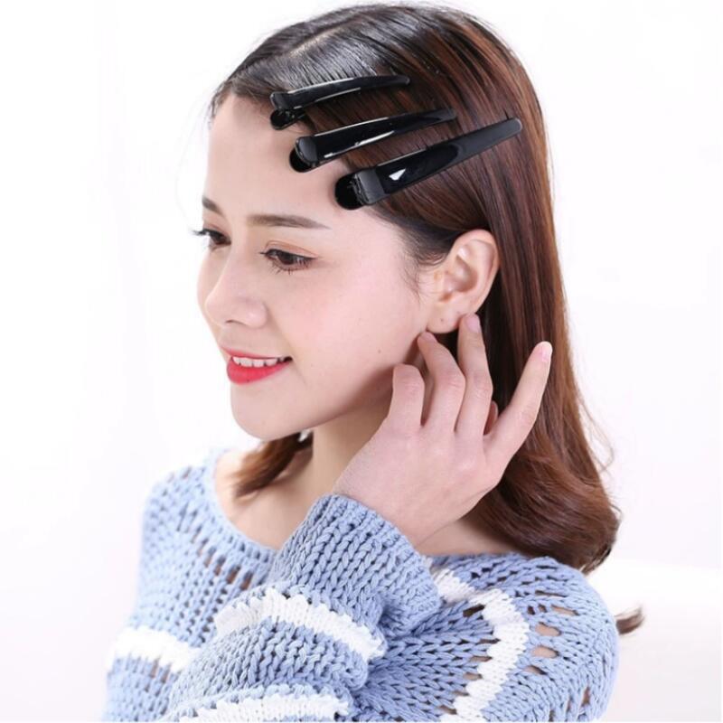 12Pcs Plastic Edge Clip Hairpin Accessories Plus Size Fish Beak Clip Hair and Duck Beak Clip Hairpin Hair Styling Tools