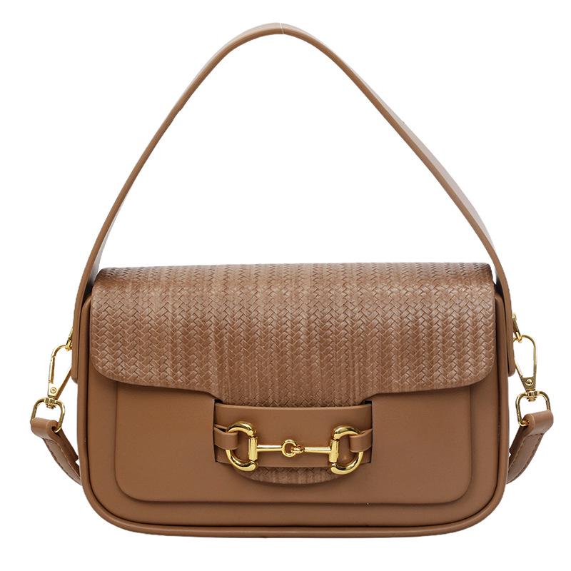 2025 Retro Korean Saddle Bag: Women s Cross-Border High-End Single Shoulder Underarm Bag