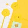 Schiaccia mosche Giallo Anatra Cartone Animato Indistruttibile - Plastica Resistente per Zanzare