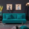 Wrinkle Resistant Stretch Sofa Slipcover Ideal For Full Folding Armless Sofas
