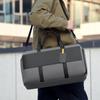 Fashion and casual men's going out large-capacity portable travel bag dry and wet separation fitness bag with shoes compartment luggage bag