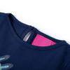 T-shirt enfants manches longues bleu marine 5 dimensions disponibles