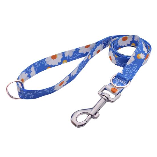 Attachment Dual D Buckle Length Adjustable Comfortable Walking And Training Pet Traction Leash