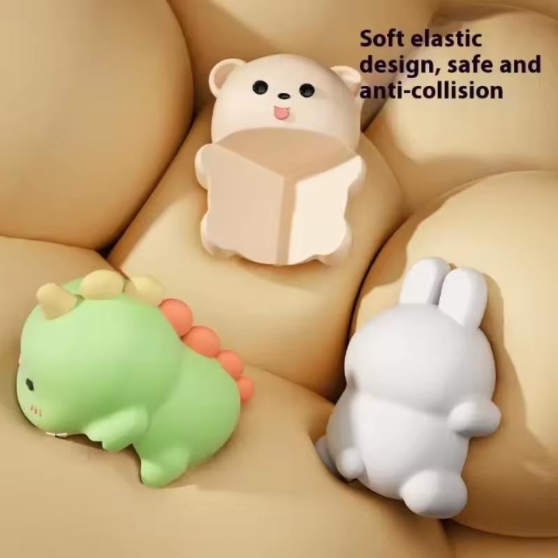New Protection Cute Cartoon Children PVC Soft Anti-collision Angle Safety Protection Corner Table Paste Sets of Baby Safety
