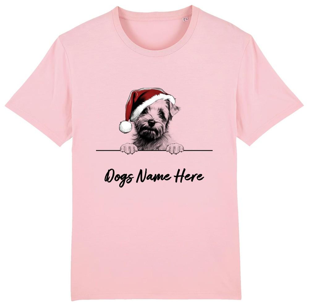 

NORFOLK TERRIER Personalised Christmas Dog T-Shirt Mens Womens Kids Dogs Name 2XL