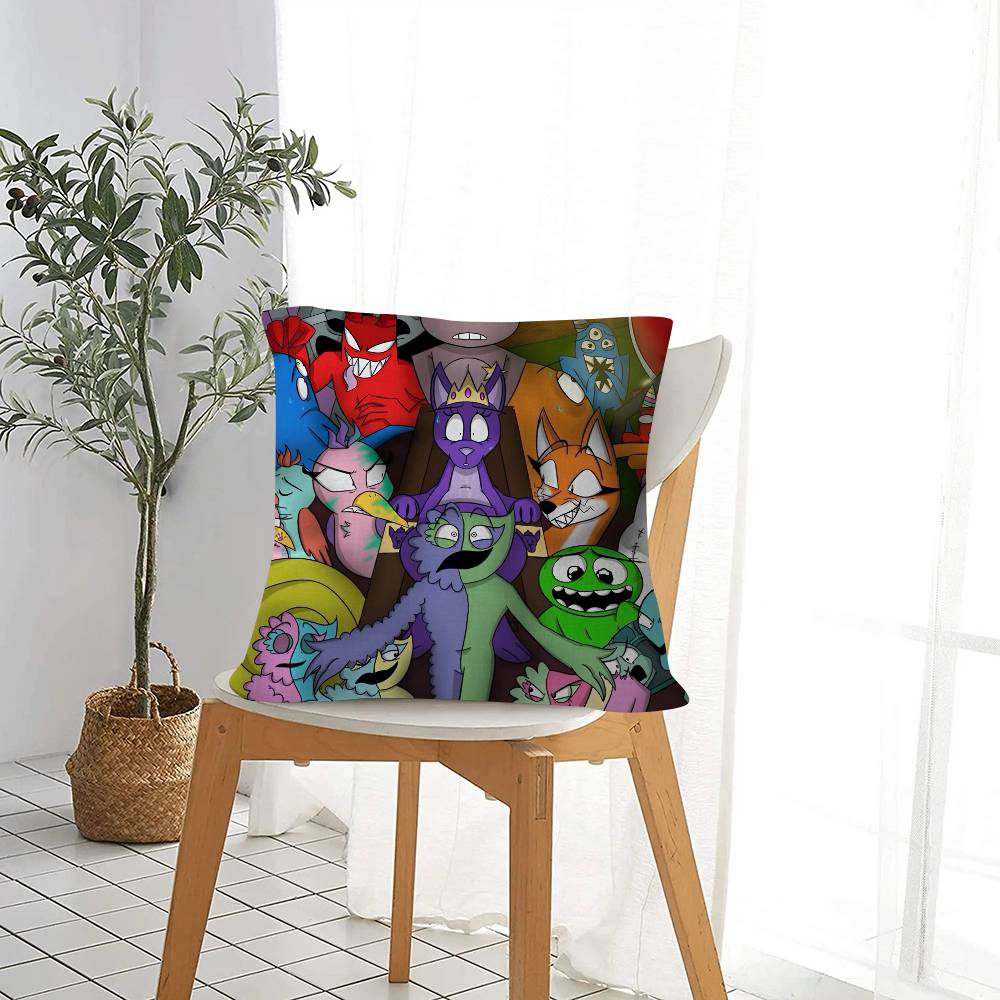 Garten Of Banban Funny Games Personalized Pillow Dust Cover Bedroom Kids Party Decoration Pillowcase Birthday Children Gift