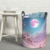 Laundry Collector Sakura Cherry Blossom Japanese Flowers Laundry Basket Home Organizer Children Washing Basket Home Organizer