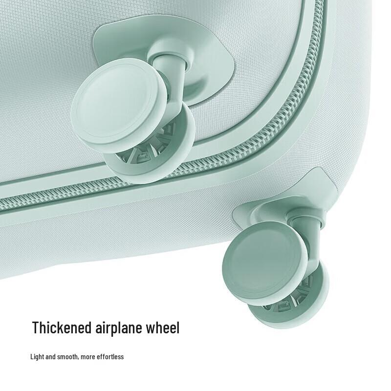 MGOB PC Hardshell Scratch-Resistant Spinner Suitcase