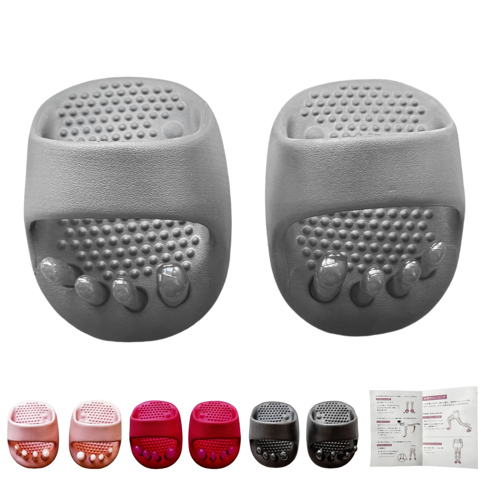 

Mukari Оздоравливающая обувь для похудения для здоровых бедер и корпуса и веса стопы, съемная и идеальная для дома, модная и идеальная как, разработанная серый